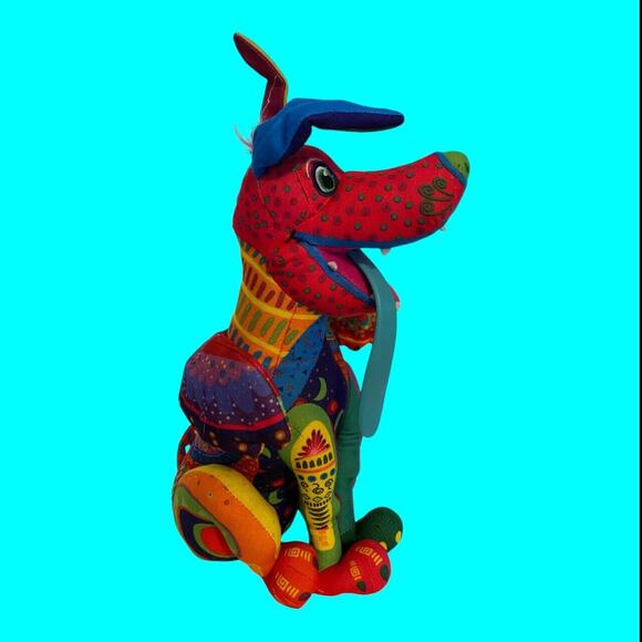 Disney Pixar Coco Dog Barking Sitting Dante Coco Plush Stuffed 14" Toy Mattel - Picture 9 of 12